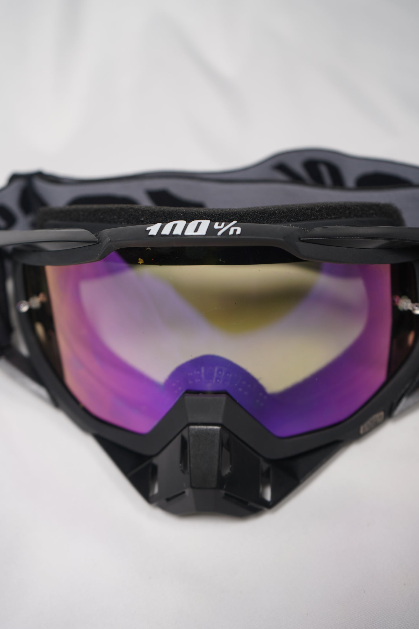 100% Black Off-Road Goggles
