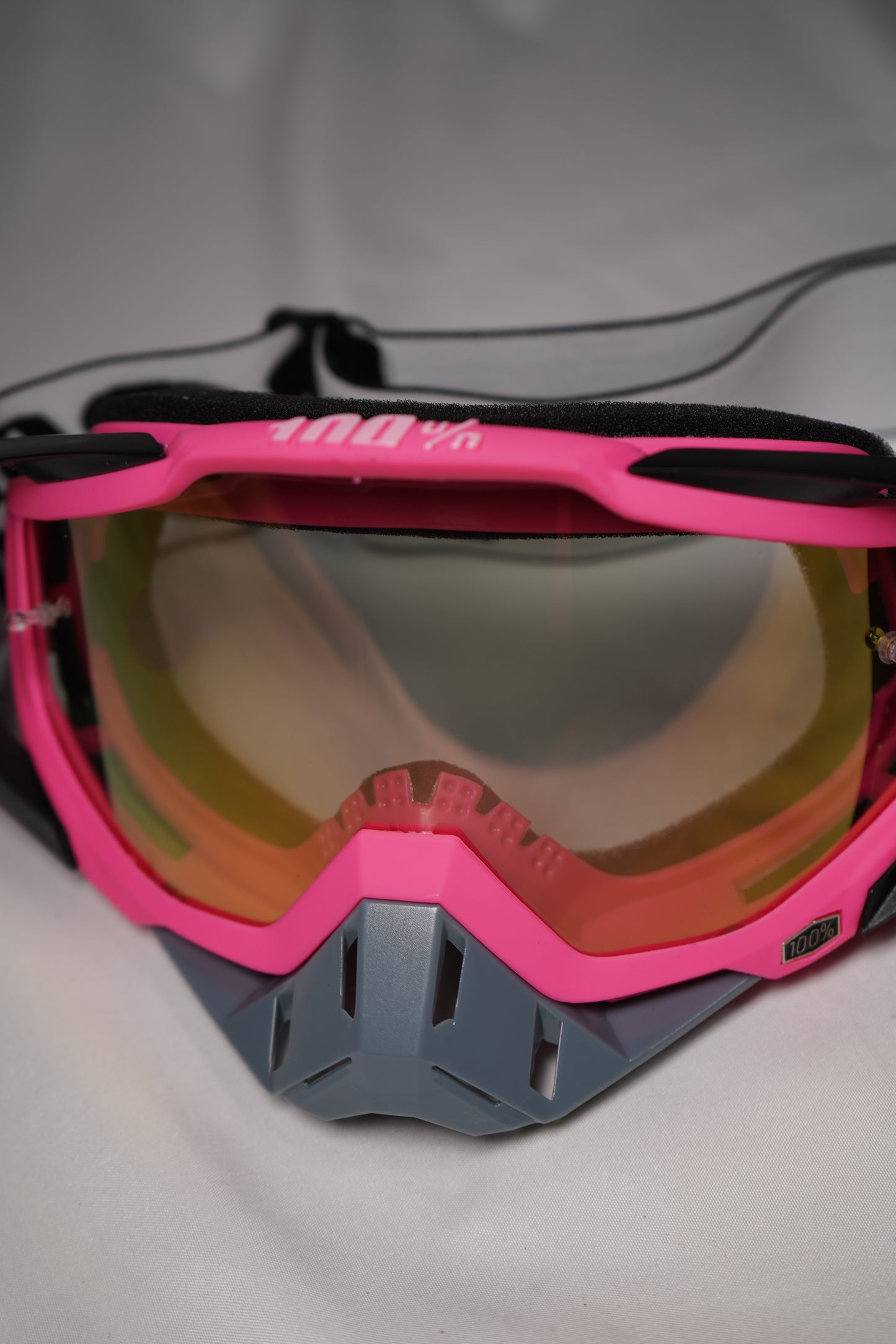 100% Pink Off-Road Goggles