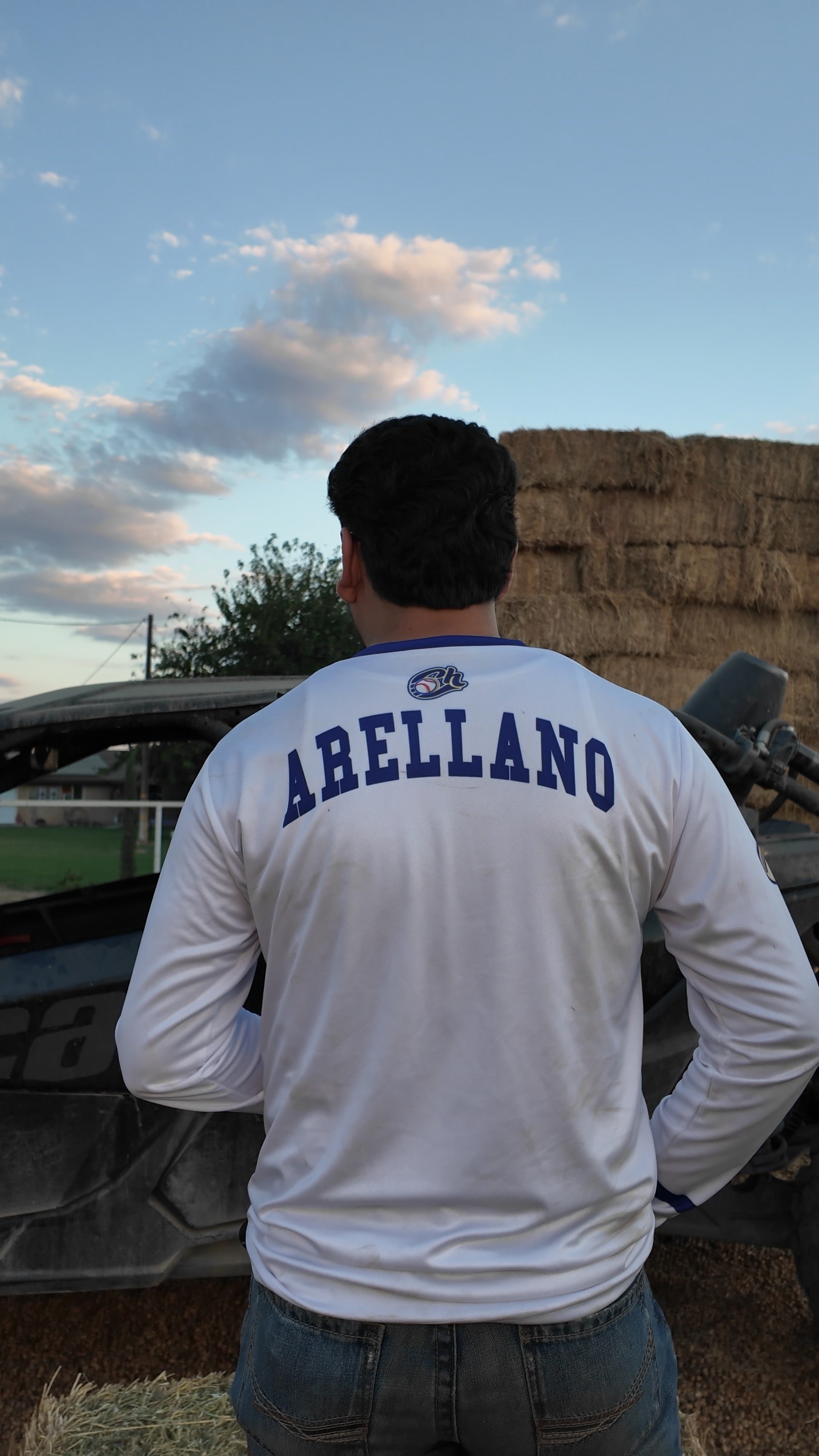 WHITE CHARRO JERSEY (UNISEX) PRE-ORDER