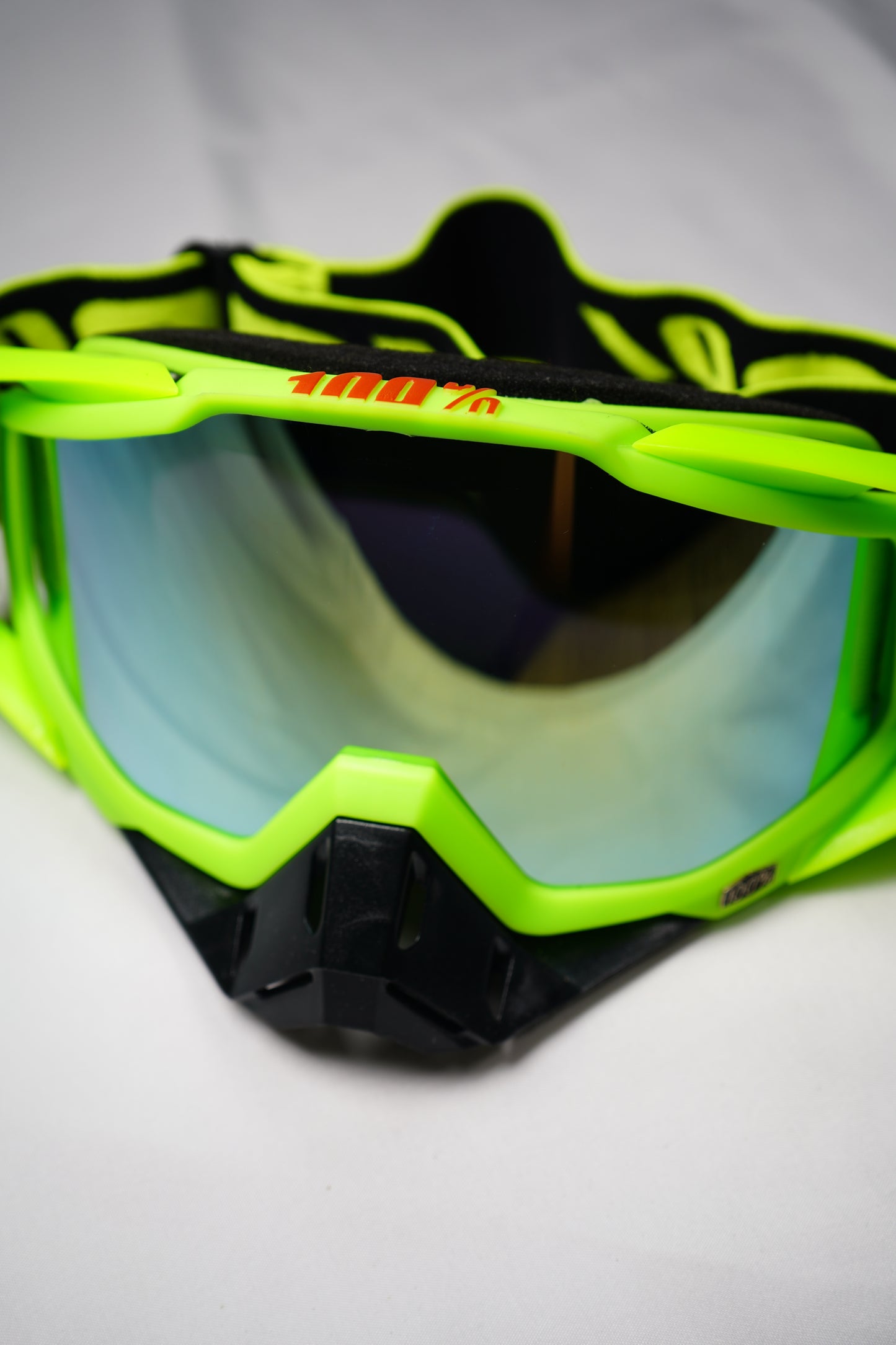 100% Green Off-Road Goggles