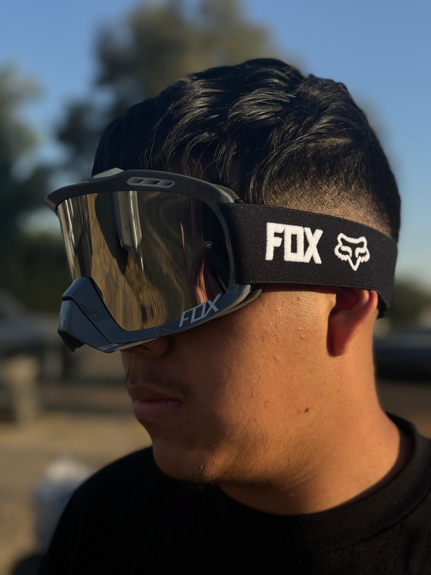 FX GREY OFF-ROAD GOGGLES