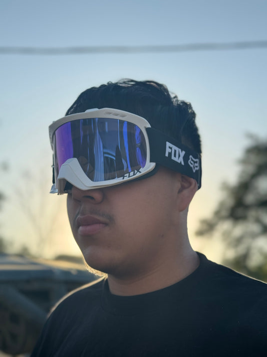 White Fox Off-Road Goggles