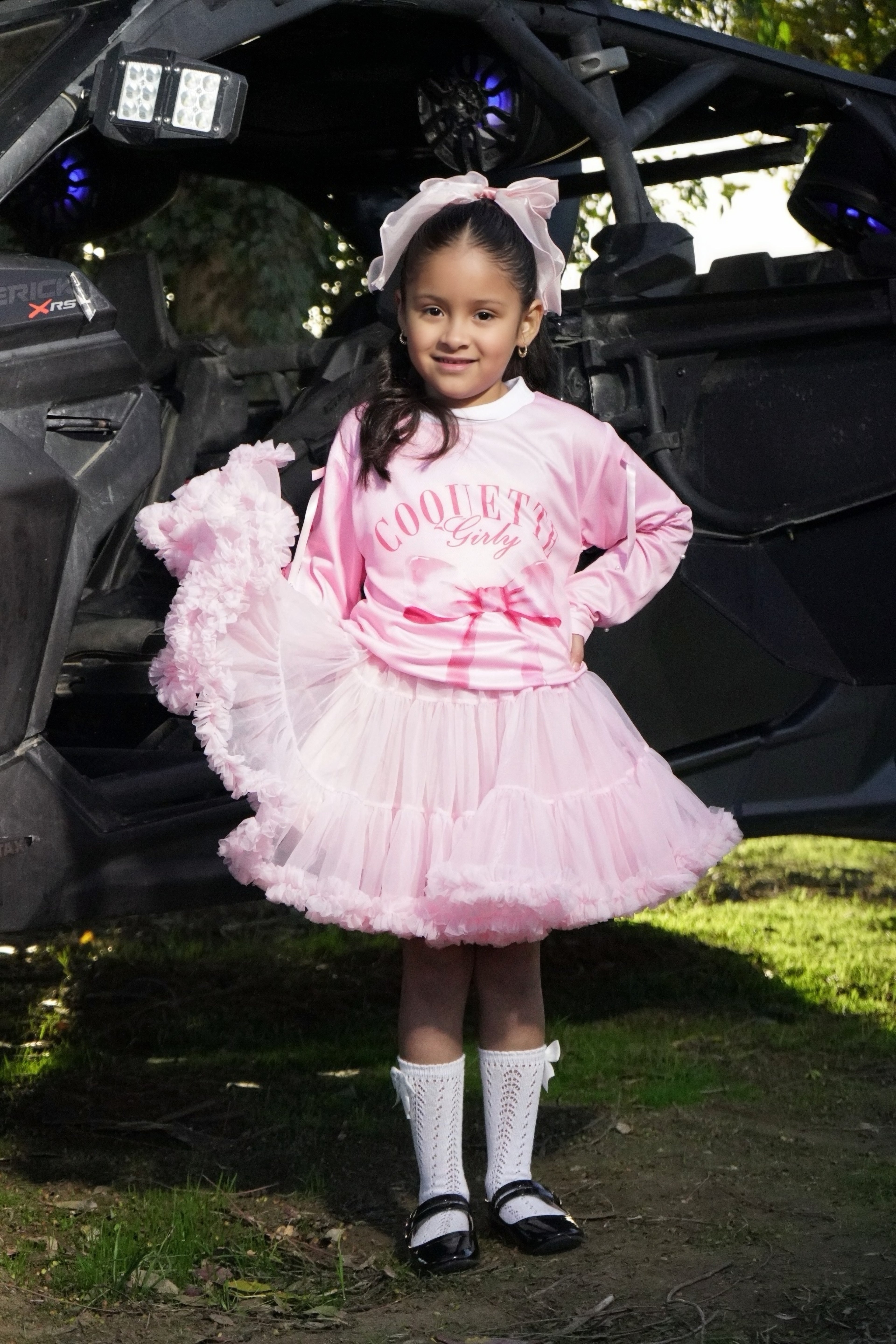 COQUETTE GIRLY JERSEY WITH BOWS (YOUTH)