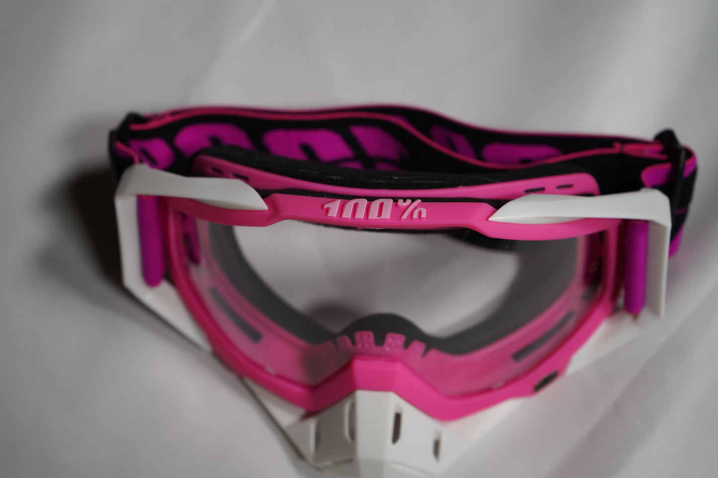 100% Light Pink Off-Road Goggles