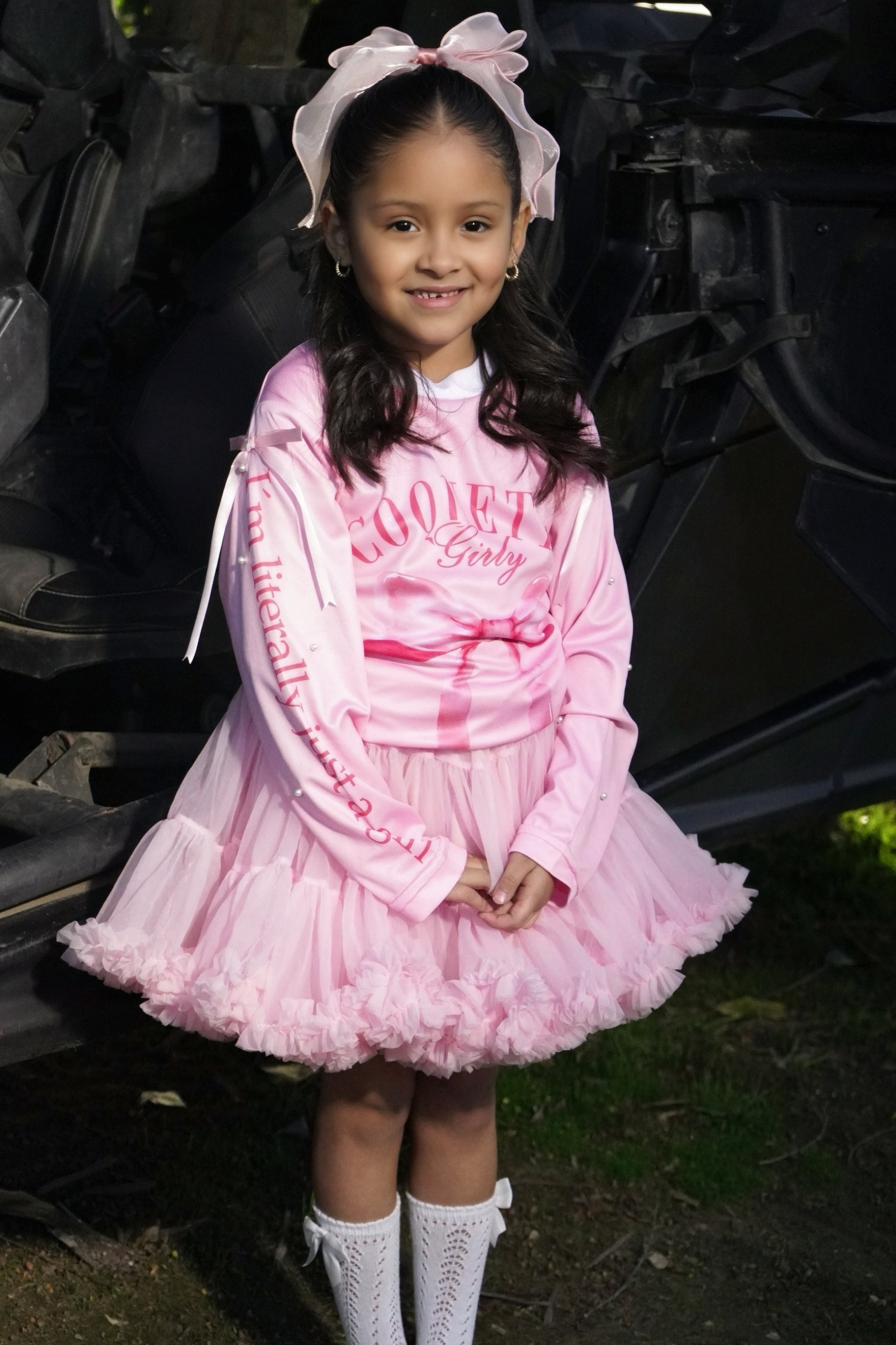 COQUETTE GIRLY JERSEY WITH BOWS (YOUTH)