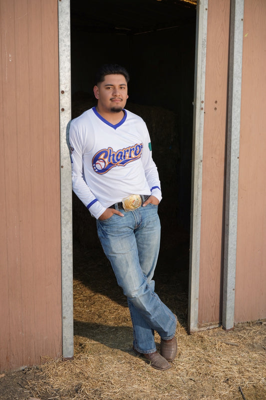 WHITE CHARRO JERSEY (UNISEX)