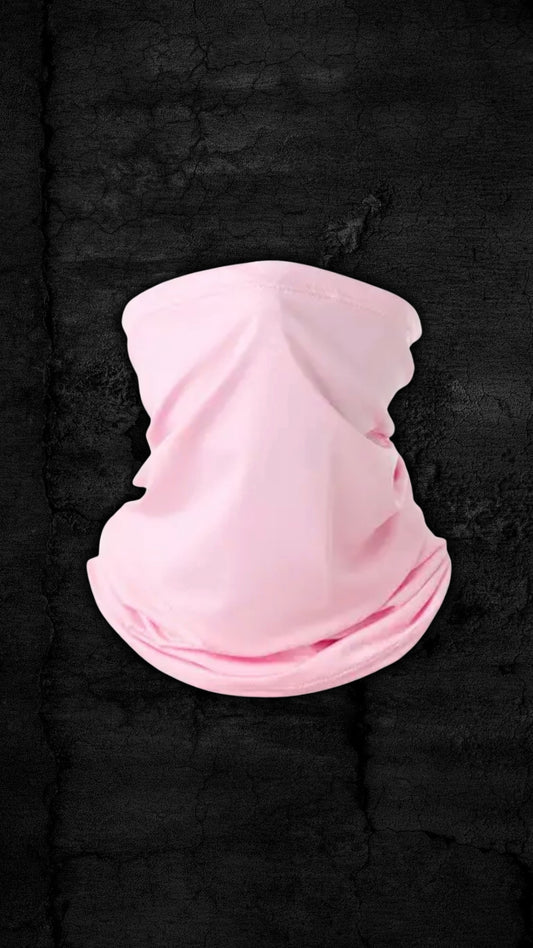 LIGHT PINK FACE COVER